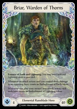 Briar, Warden of Thorns // Titan's Fist (Normal) - Tales of Aria - Unlimited (Token) [ELE-U-062/202]