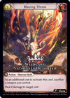 Image for Blazing Throw (Wildcard Nationals Qualifier) (Region Exclusive Promotional Cards) (118) - Grand Archive TCG