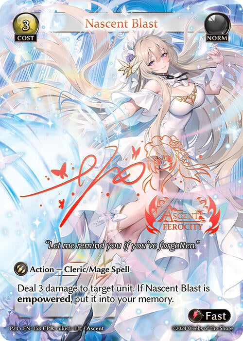 Image for Nascent Blast (CPR) (Promotional Cards) (158) - Grand Archive TCG