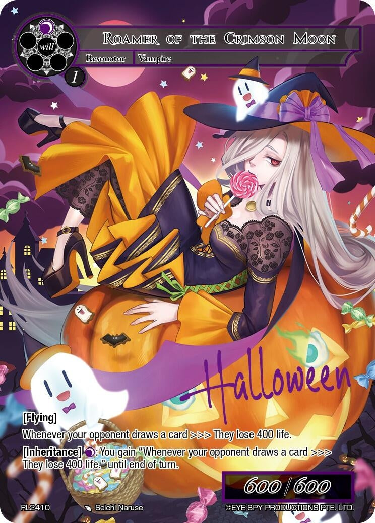 Image for Roamer of the Crimson Moon (Halloween Promo) (Promo Cards) (RL2410) - Force of Will