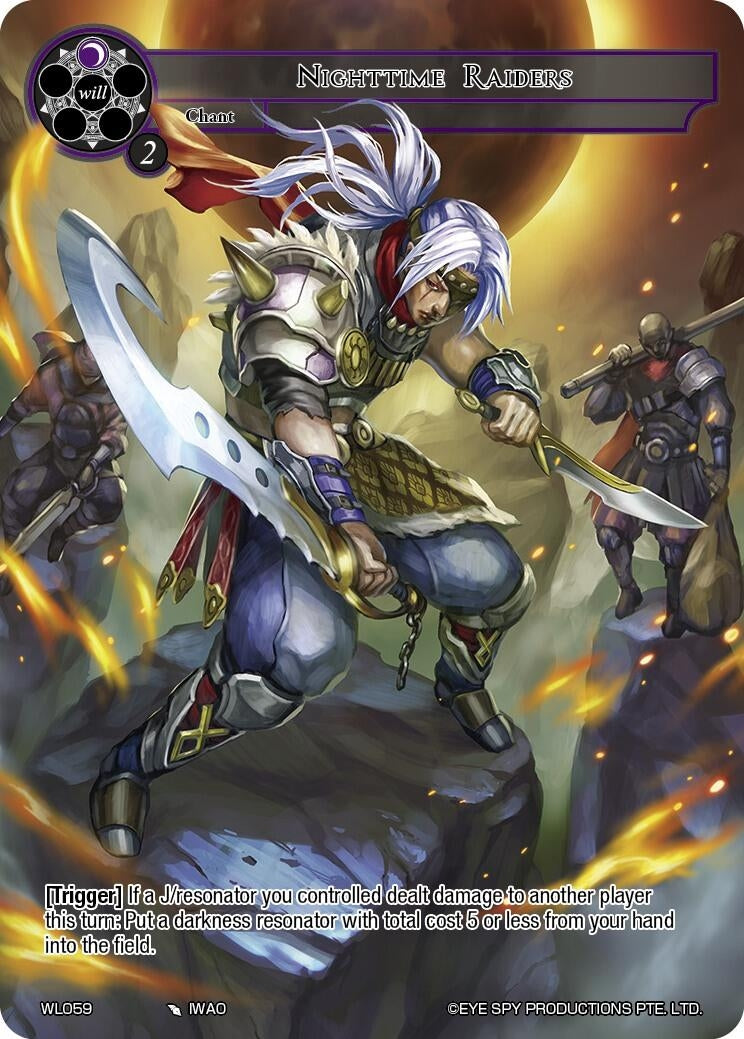 Image for Nighttime Raiders (Promo Cards) (WL059) - Force of Will