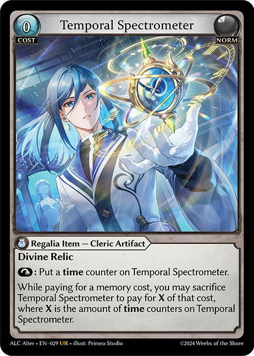 Image for Temporal Spectrometer (Alchemical Revolution Alter Edition) (029) - Grand Archive TCG