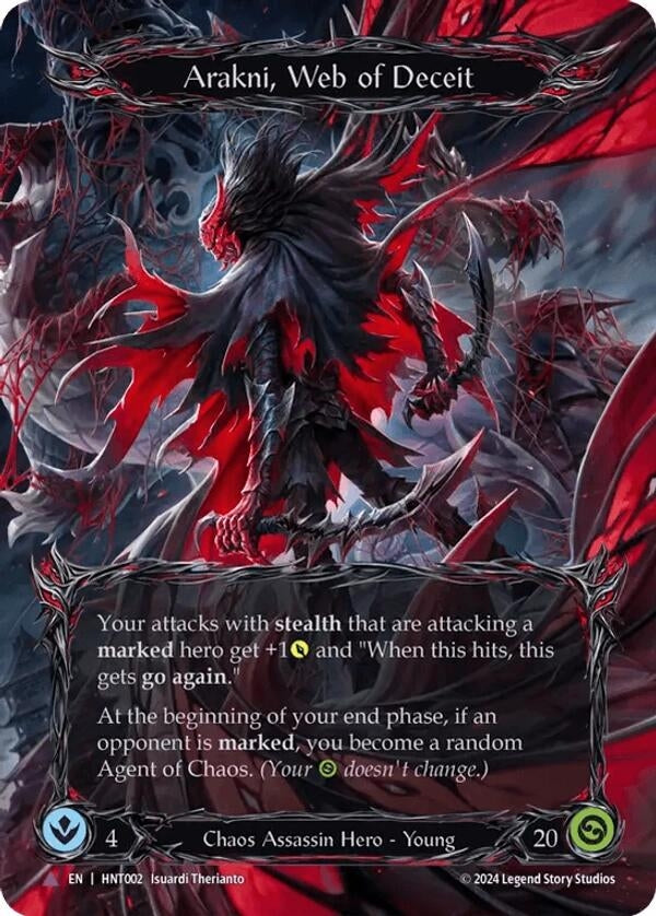 Image for Arakni, Web of Deceit (Marvel) (The Hunted) (HNT002) - Flesh and Blood TCG