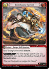 Image for Bombastic Sprint (Alchemical Revolution Alter Edition) (217) - Grand Archive TCG