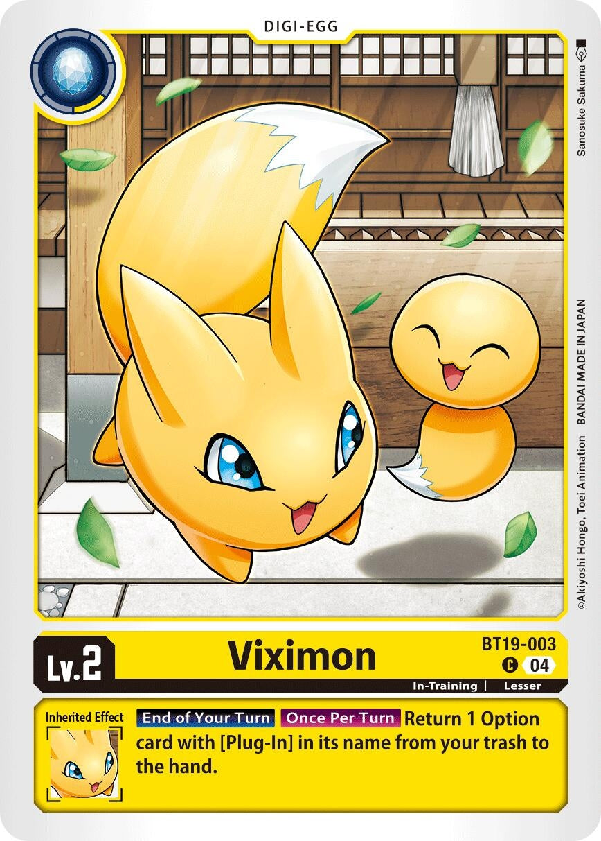 Image for Viximon (BT19-20) (BT19-003 C) - Digimon Card Game