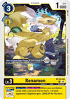Image for Renamon (BT19-20) (BT19-030 U) - Digimon Card Game