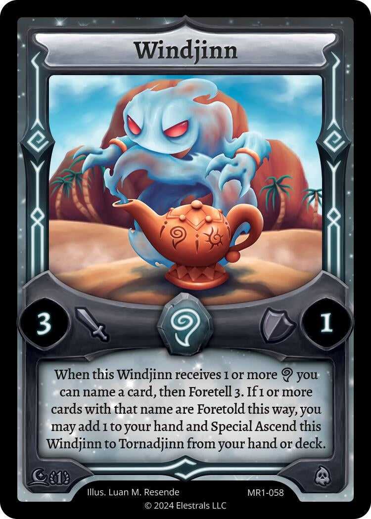 Image for Windjinn (Moonrise) (MR1-058) - Elestrals