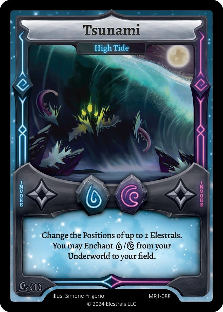 Image for Tsunami - High Tide (Moonrise) (MR1-088) - Elestrals