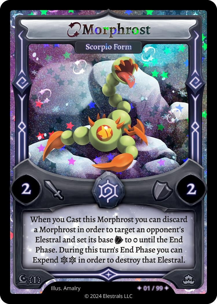 Image for Morphrost - Scorpio Form (Serialized) (Moonrise) (/99) - Elestrals