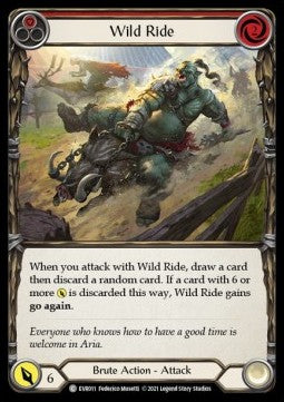 Wild Ride (Red) (Regular) - Everfest - First (Common) [EVR-F-011]