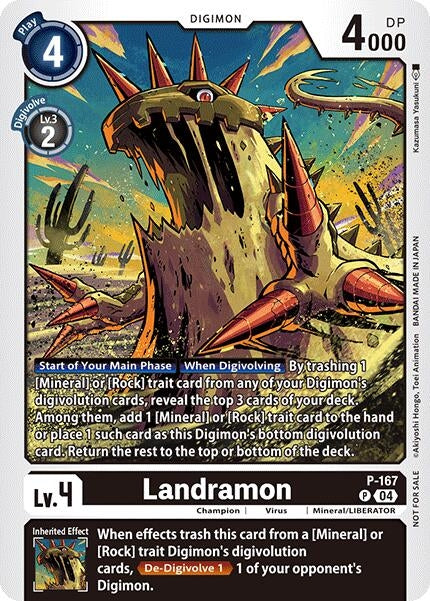 Image for Landramon (Store Tournament 2025 Vol.1 Participation Pack) - Digimon Card Game