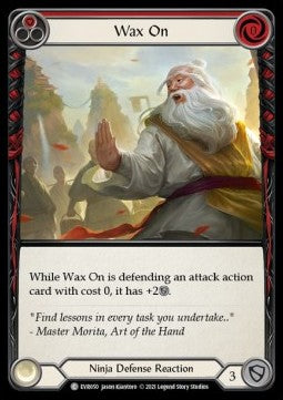 Wax On (Red) (Regular) - Everfest - First (Common) [EVR-F-050]