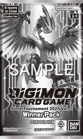 Image for Store Tournament 2025 Vol.1 Winner Pack - Digimon Card Game
