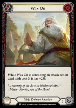 Wax On (Yellow) (Regular) - Everfest - First (Common) [EVR-F-051]