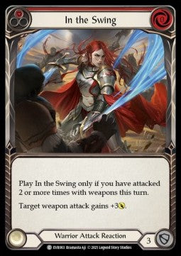 In the Swing (Red) (Regular) - Everfest - First (Common) [EVR-F-063]