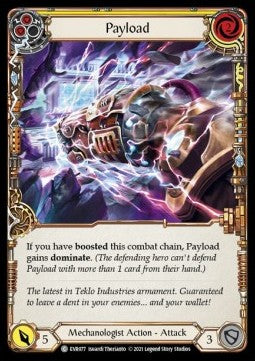 Payload (Yellow) (Regular) - Everfest - First (Common) [EVR-F-077]