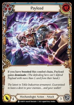 Payload (Blue) (Regular) - Everfest - First (Common) [EVR-F-078]