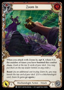 Zoom In (Red) (Regular) - Everfest - First (Common) [EVR-F-079]