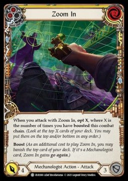 Zoom In (Yellow) (Regular) - Everfest - First (Common) [EVR-F-080]