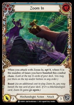 Zoom In (Blue) (Regular) - Everfest - First (Common) [EVR-F-081]