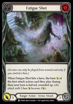 Fatigue Shot (Red) (Regular) - Everfest - First (Common) [EVR-F-094]