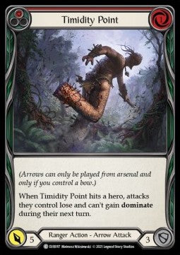 Timidity Point (Red) (Regular) - Everfest - First (Common) [EVR-F-097]
