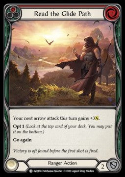 Read the Glide Path (Red) (Regular) - Everfest - First (Common) [EVR-F-100]