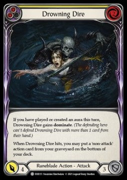 Drowning Dire (Yellow) (Regular) - Everfest - First (Common) [EVR-F-111]
