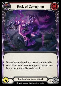 Reek of Corruption (Red) (Regular) - Everfest - First (Common) [EVR-F-113]