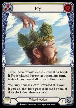 Pry (Yellow) (Regular) - Everfest - First (Common) [EVR-F-129]