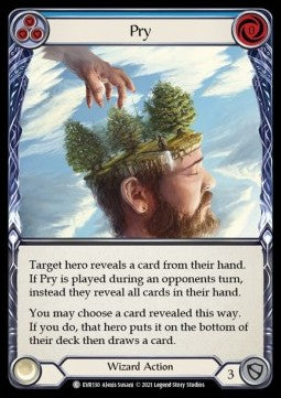 Pry (Blue) (Regular) - Everfest - First (Common) [EVR-F-130]