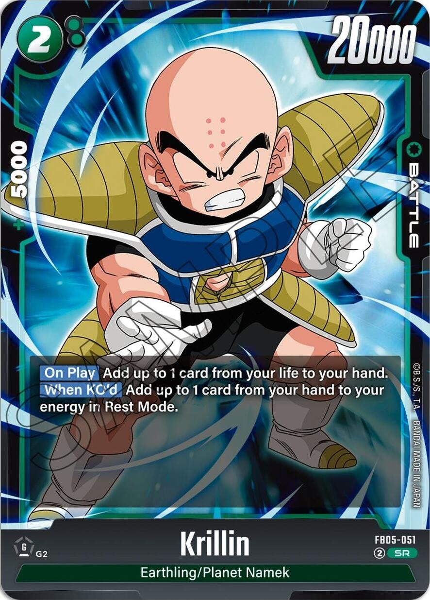 Image for Krillin (New Adventure) (FB05-051) - Dragon Ball Super: Fusion World