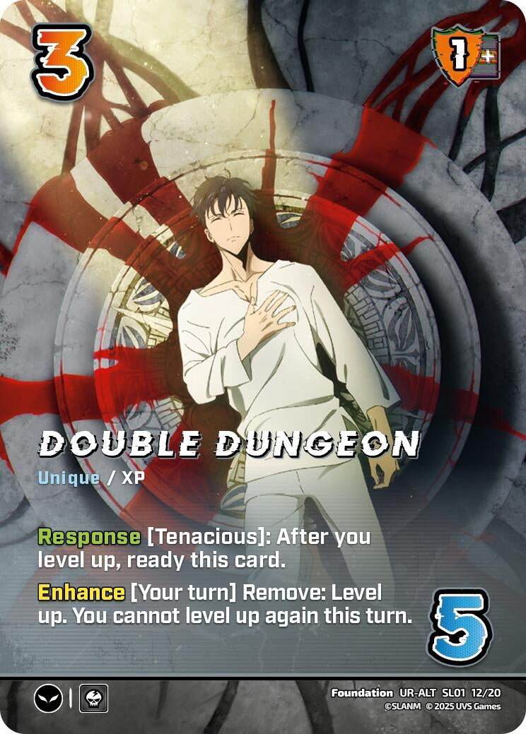 Image for Double Dungeon (Alternate Art) (Challenger Series: Solo Leveling) (SL01 12/20) - UniVersus