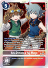 Image for Kota Domoto & Yuji Musya (BT19-20) (BT20-087 R) - Digimon Card Game