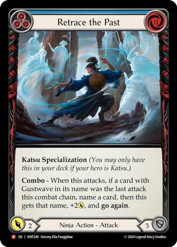 Image for Retrace the Past (The Hunted) (HNT249) - Flesh and Blood TCG