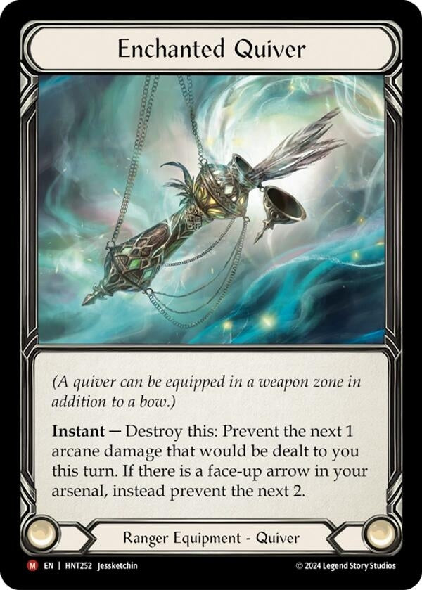 Image for Enchanted Quiver (The Hunted) (HNT252) - Flesh and Blood TCG
