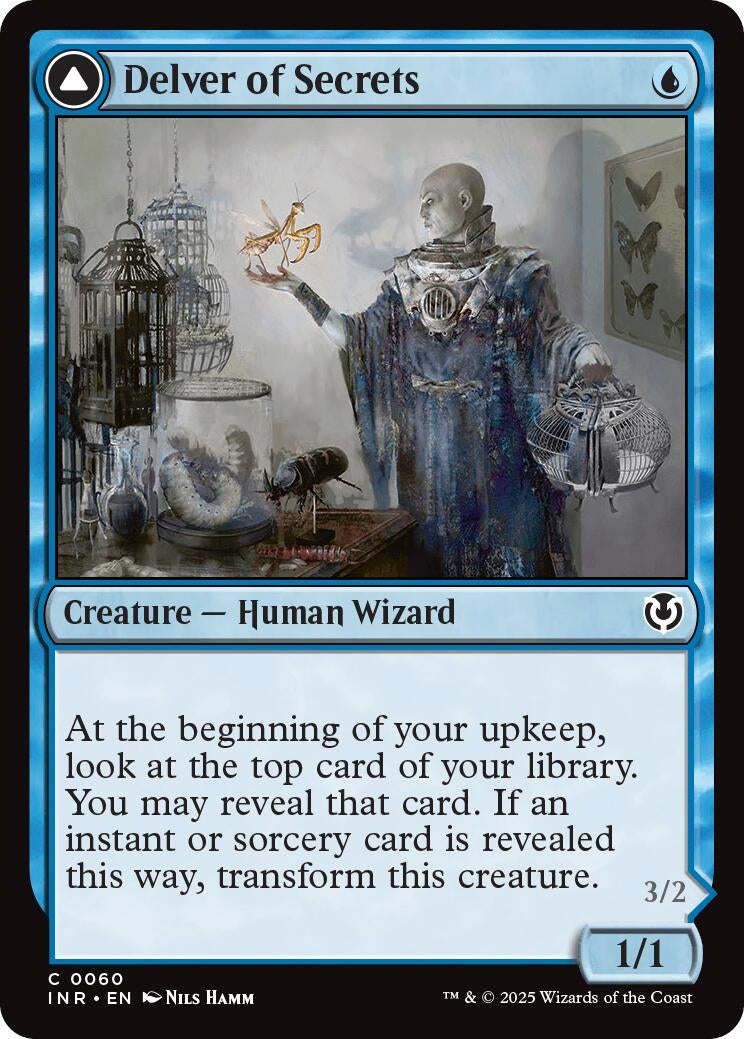 Image for Delver of Secrets (Innistrad Remastered) (60) - Magic: The Gathering