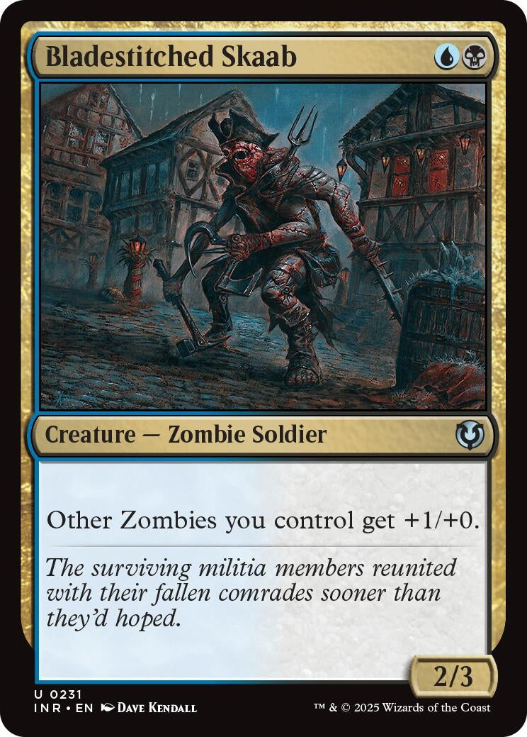 Image for Bladestitched Skaab (Innistrad Remastered) (231) - Magic: The Gathering