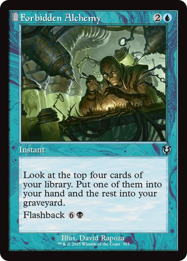 Image for Forbidden Alchemy (Retro Frame) (Innistrad Remastered) (355) - Magic: The Gathering