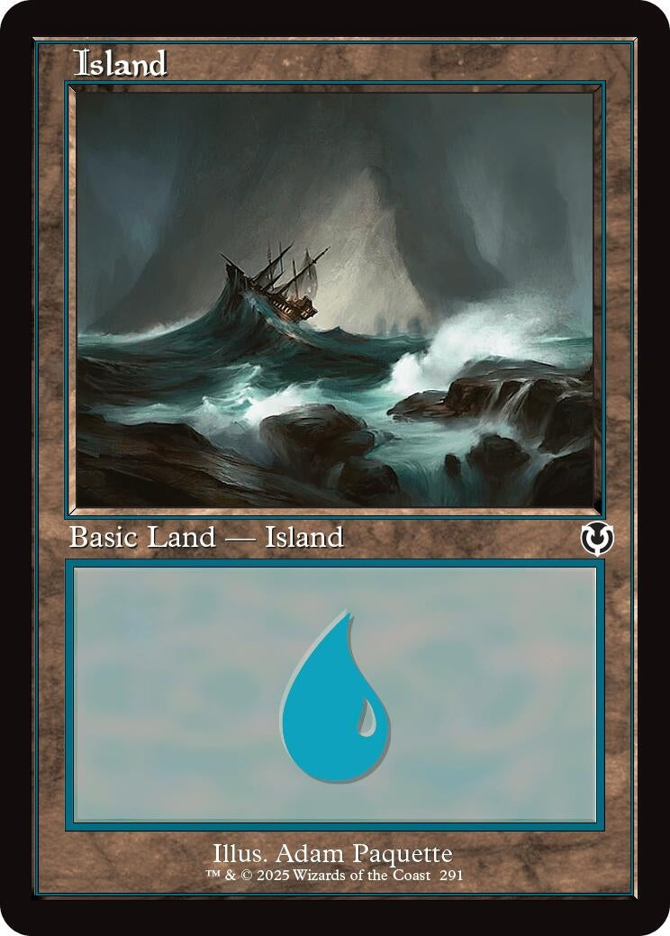Image for Island (291) (Retro Frame) (Innistrad Remastered) (291) - Magic: The Gathering