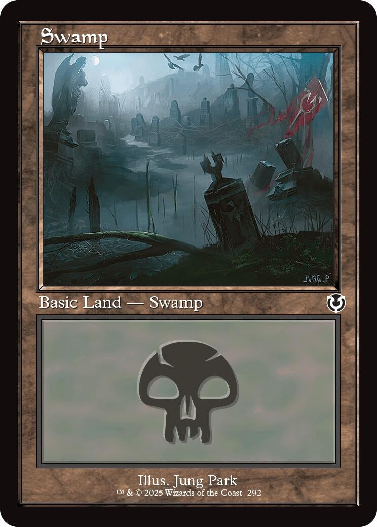 Image for Swamp (292) (Retro Frame) (Innistrad Remastered) (292) - Magic: The Gathering