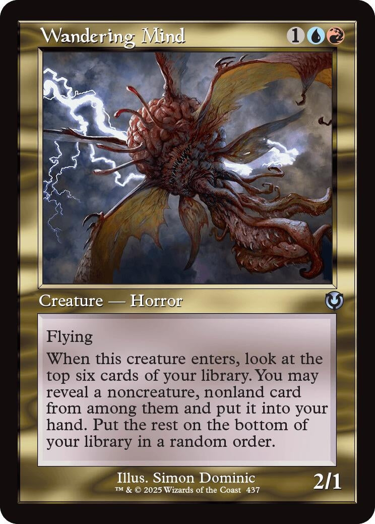 Image for Wandering Mind (Retro Frame) (Innistrad Remastered) (437) - Magic: The Gathering