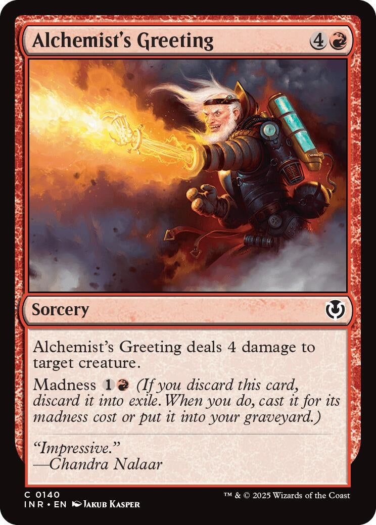 Image for Alchemist's Greeting (Innistrad Remastered) (140) - Magic: The Gathering
