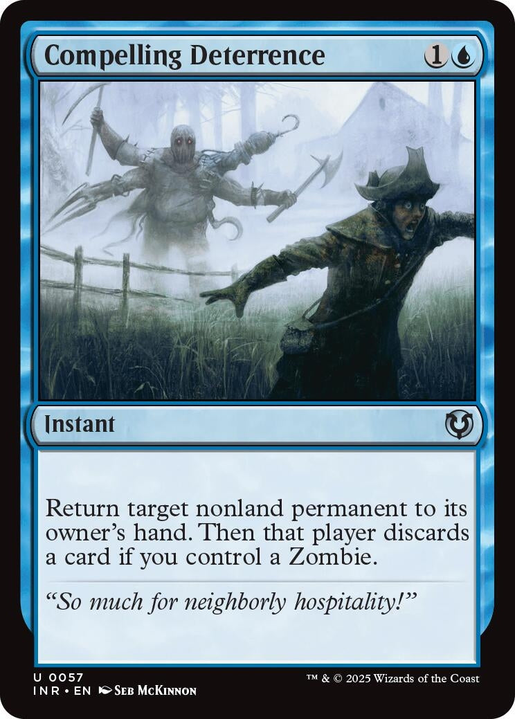Image for Compelling Deterrence (Innistrad Remastered) (57) - Magic: The Gathering