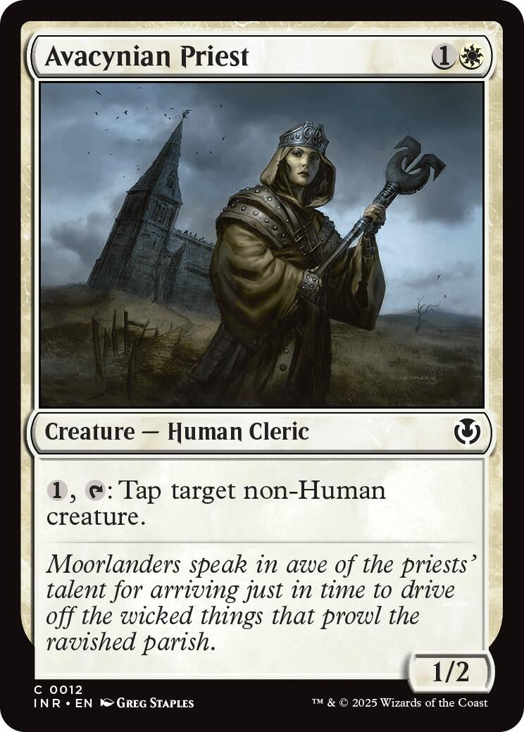 Image for Avacynian Priest (Innistrad Remastered) (12) - Magic: The Gathering