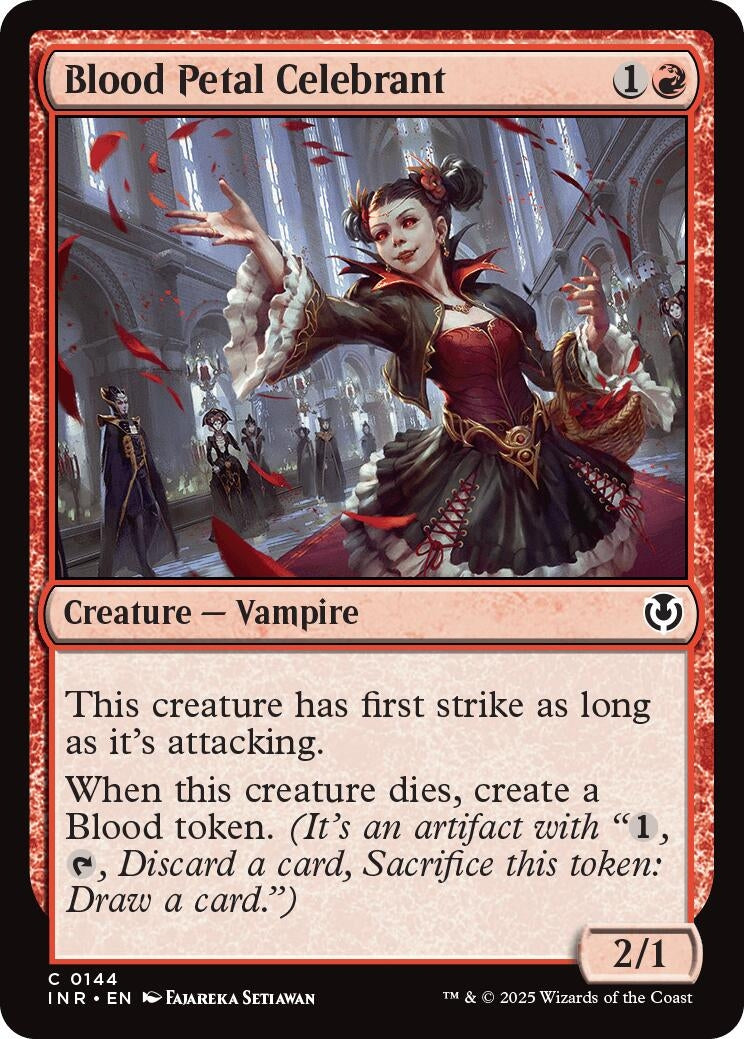 Image for Blood Petal Celebrant (Innistrad Remastered) (144) - Magic: The Gathering