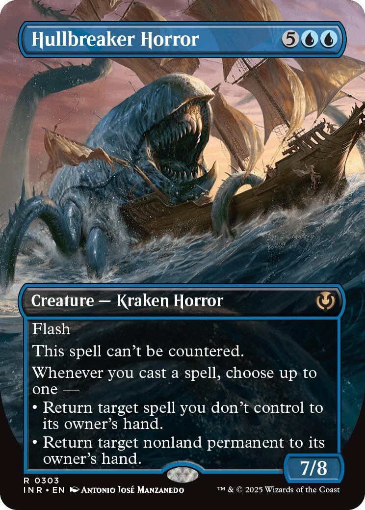 Image for Hullbreaker Horror (Borderless) (Innistrad Remastered) (303) - Magic: The Gathering