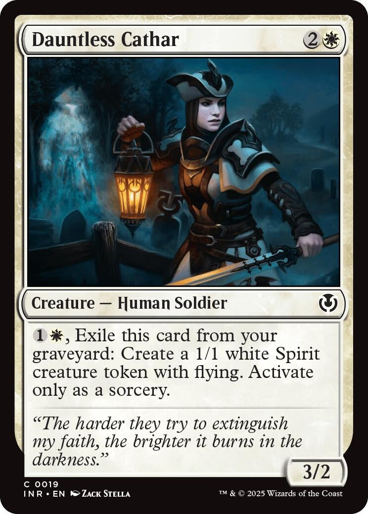 Image for Dauntless Cathar (Innistrad Remastered) (19) - Magic: The Gathering