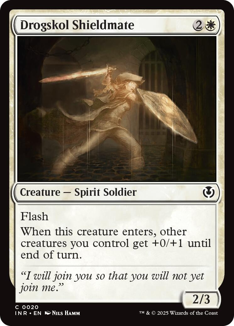 Image for Drogskol Shieldmate (Innistrad Remastered) (20) - Magic: The Gathering