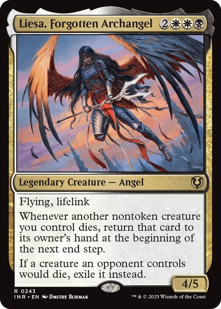 Image for Liesa, Forgotten Archangel (Innistrad Remastered) (243) - Magic: The Gathering